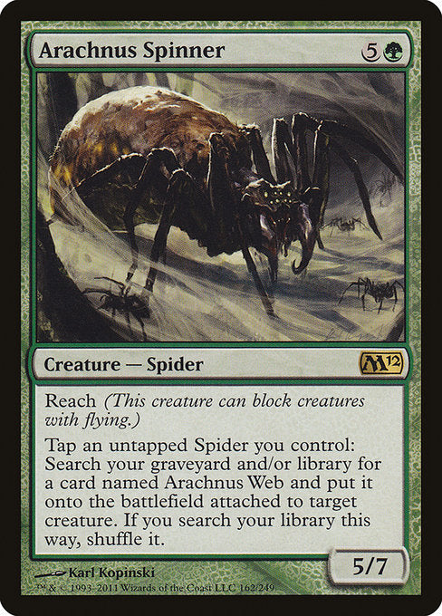 Arachnus Spinner [Magic 2012] - Evolution TCG