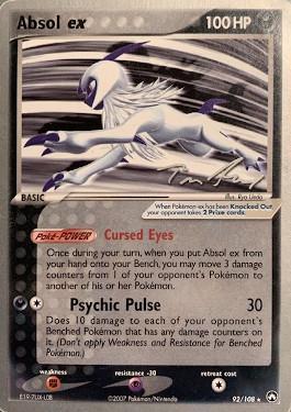 Absol ex (92/108) (Legendary Ascent - Tom Roos) [World Championships 2007] - Evolution TCG