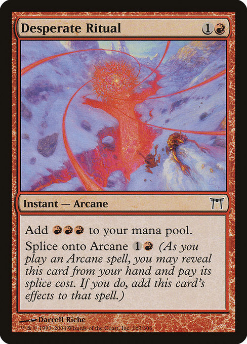 Desperate Ritual [Champions of Kamigawa] - Evolution TCG