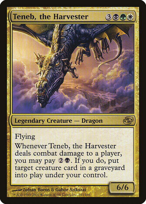 Teneb, the Harvester [Planar Chaos] - Evolution TCG