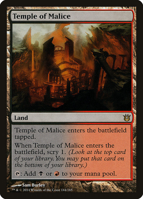 Temple of Malice [Born of the Gods] - Evolution TCG