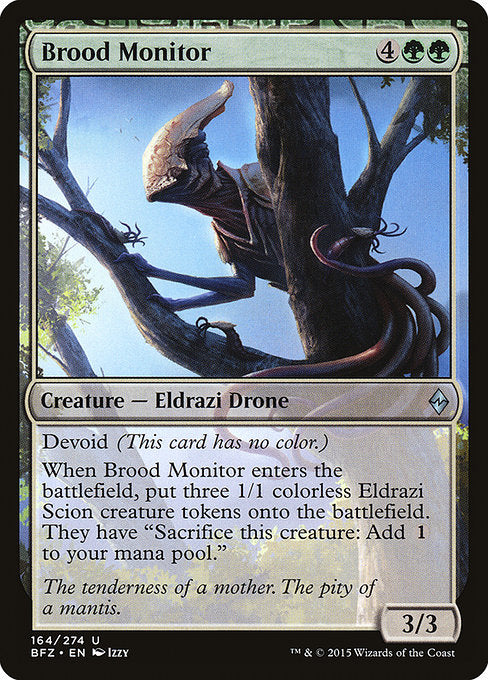 Brood Monitor [Battle for Zendikar] - Evolution TCG