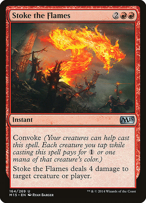 Stoke the Flames [Magic 2015] - Evolution TCG