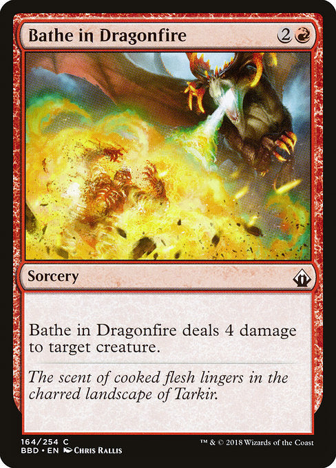 Bathe in Dragonfire [Battlebond] - Evolution TCG
