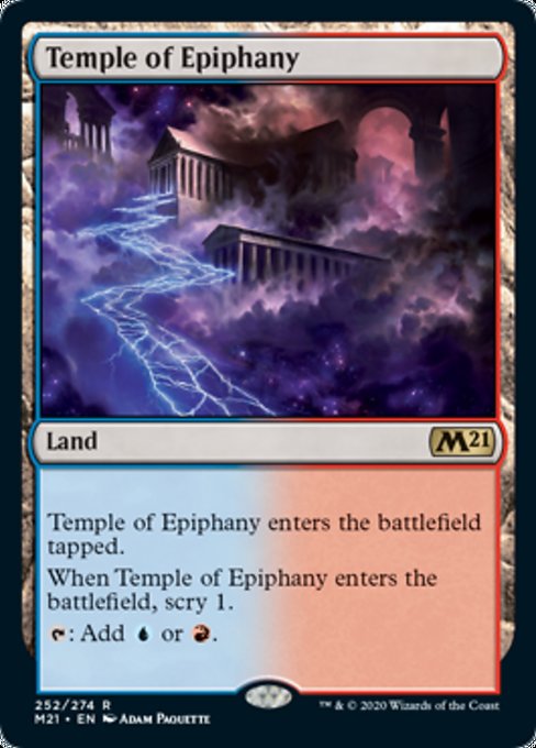 Temple of Epiphany [Core Set 2021] - Evolution TCG