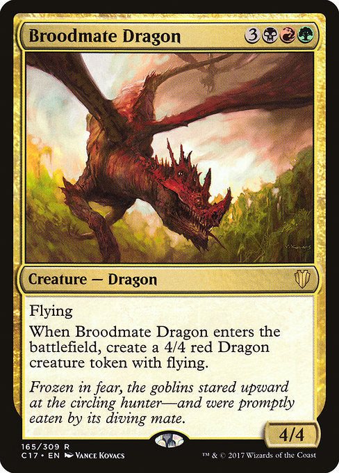 Broodmate Dragon [Commander 2017] - Evolution TCG