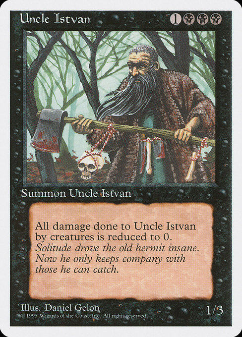 Uncle Istvan [Fourth Edition] - Evolution TCG