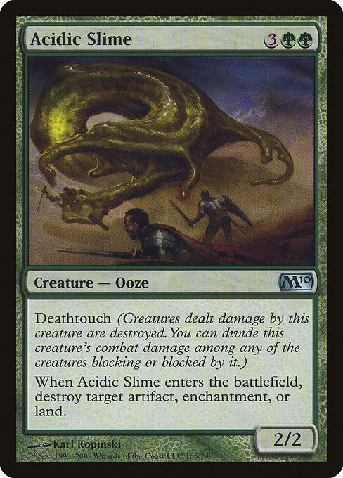 Acidic Slime [Magic 2010] - Evolution TCG