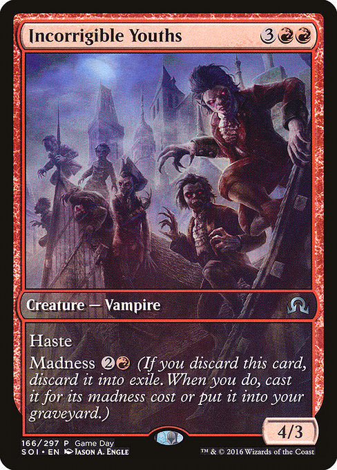 Incorrigible Youths [Shadows over Innistrad Promos] - Evolution TCG