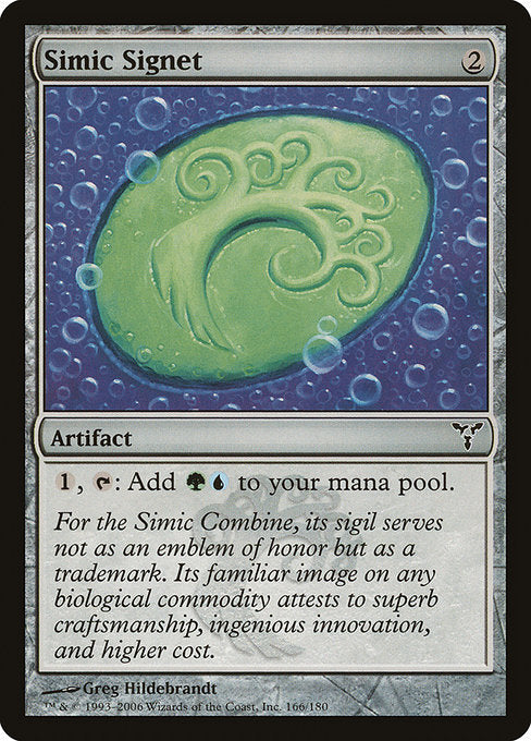 Simic Signet [Dissension] - Evolution TCG