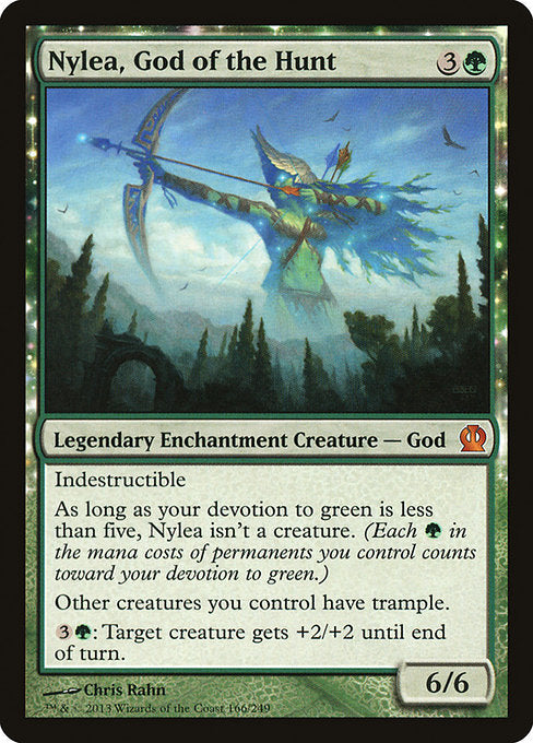 Nylea, God of the Hunt [Theros] - Evolution TCG