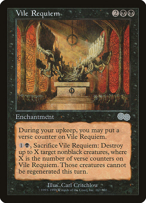 Vile Requiem [Urza's Saga] - Evolution TCG