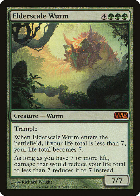 Elderscale Wurm [Magic 2013] - Evolution TCG