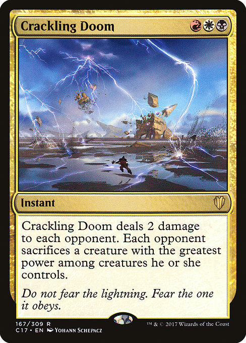 Crackling Doom [Commander 2017] - Evolution TCG