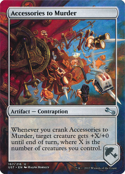 Accessories to Murder [Unstable] - Evolution TCG