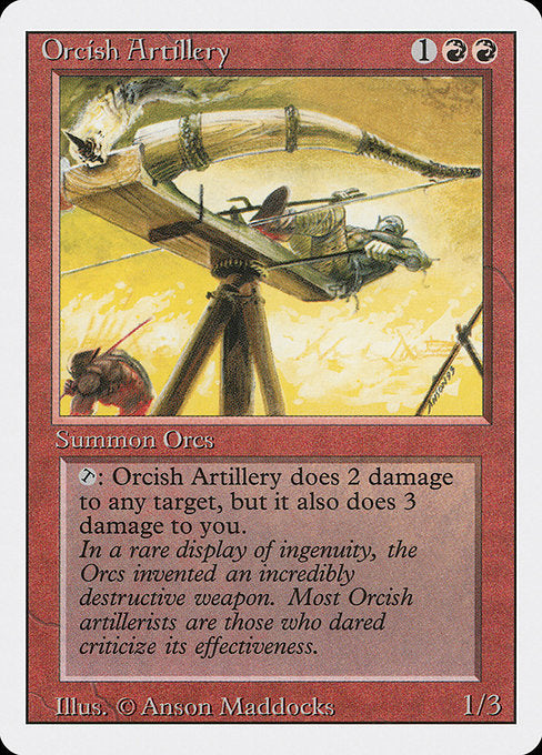 Orcish Artillery [Revised Edition] - Evolution TCG