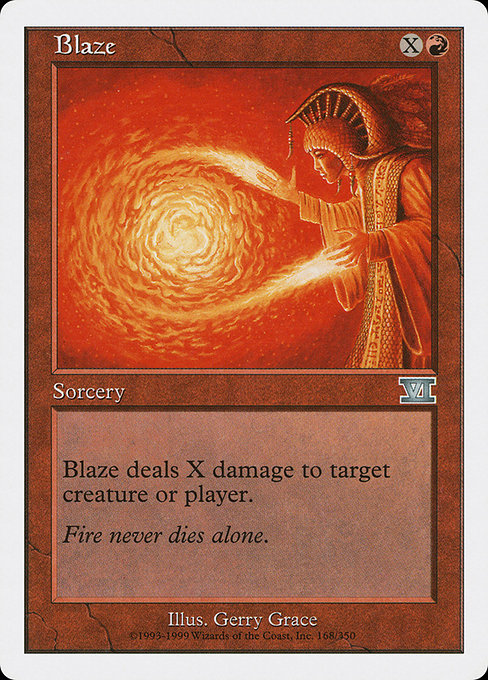 Blaze [Classic Sixth Edition] - Evolution TCG