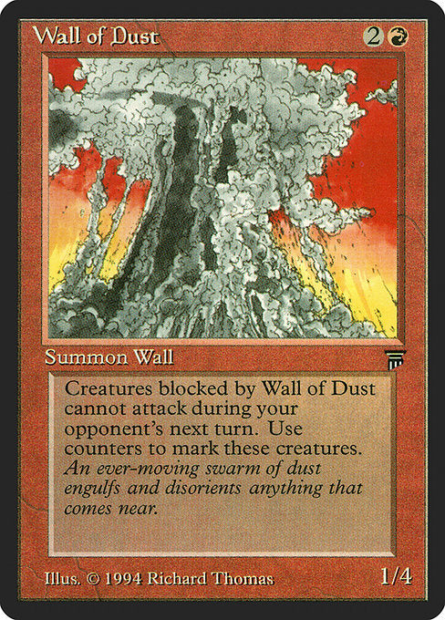 Wall of Dust [Legends] - Evolution TCG