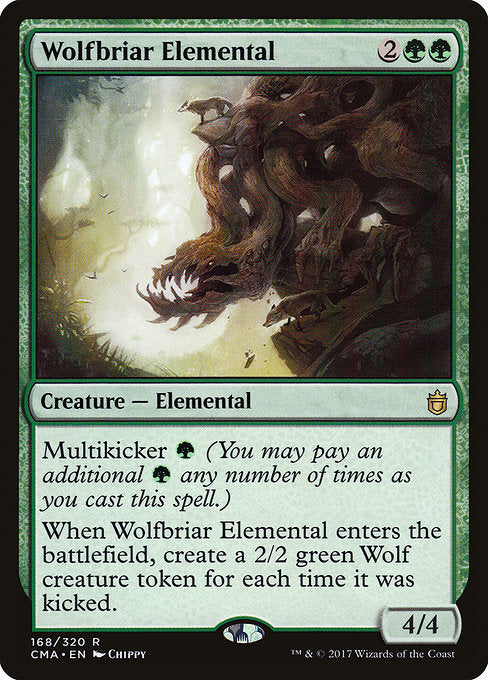 Wolfbriar Elemental [Commander Anthology] - Evolution TCG
