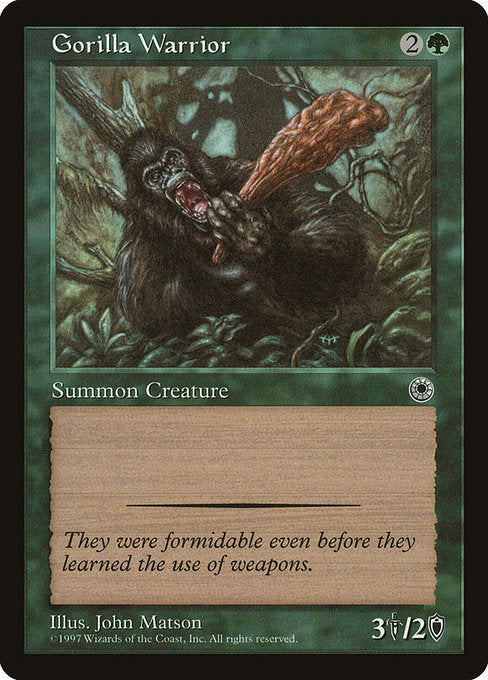 Gorilla Warrior [Portal] - Evolution TCG