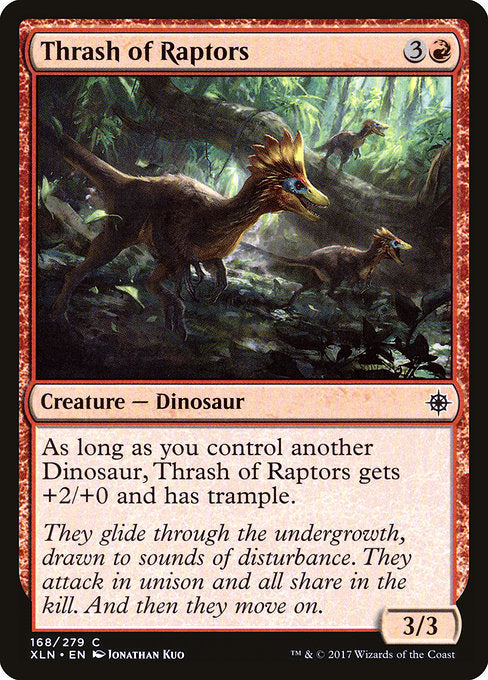 Thrash of Raptors [Ixalan] - Evolution TCG