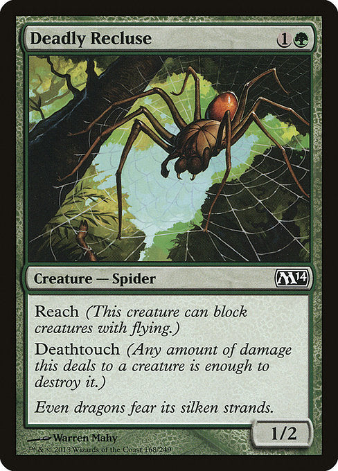 Deadly Recluse [Magic 2014] - Evolution TCG