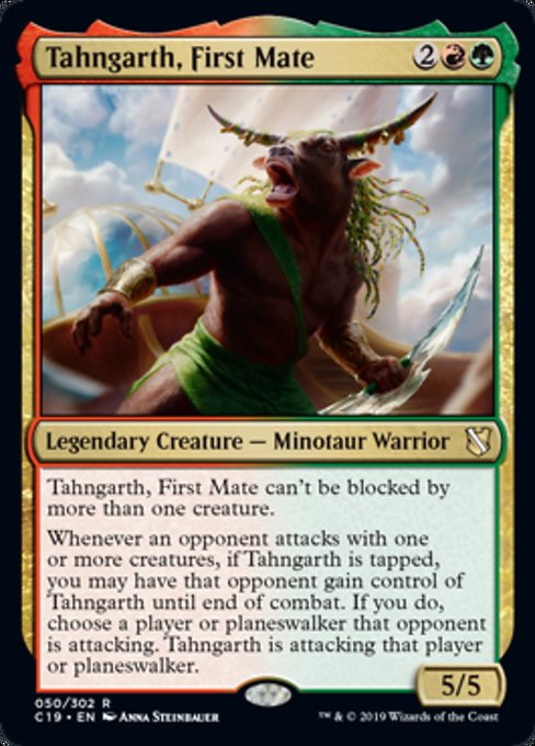 Tahngarth, First Mate [Commander 2019] - Evolution TCG