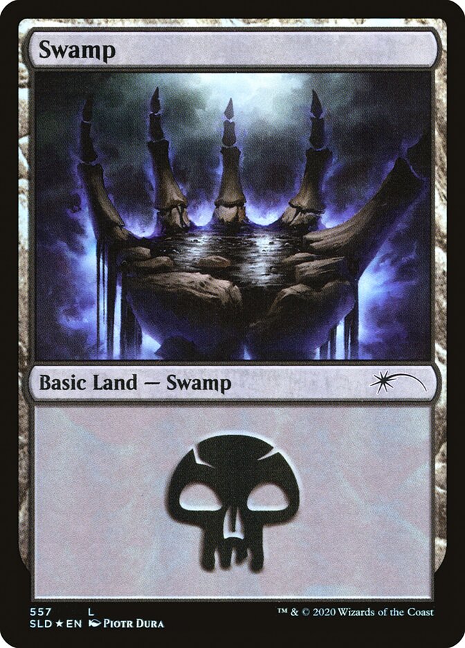 Swamp (Discarding) (557) [Secret Lair Drop Promos] - Evolution TCG