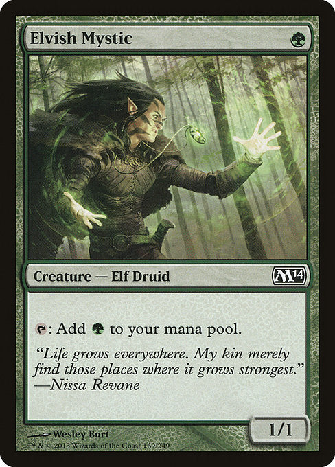 Elvish Mystic [Magic 2014] - Evolution TCG