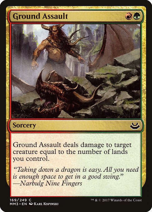 Ground Assault [Modern Masters 2017] - Evolution TCG