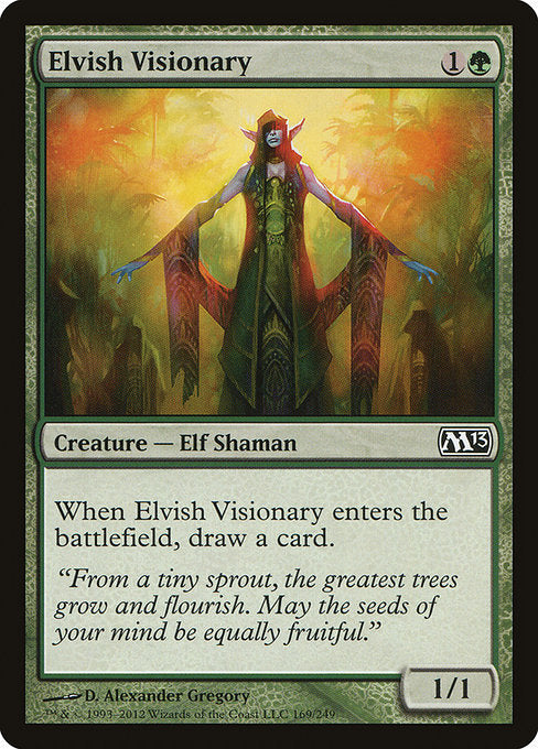 Elvish Visionary [Magic 2013] - Evolution TCG