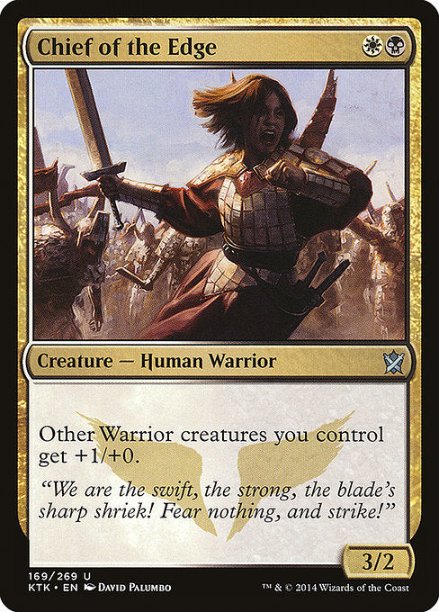 Chief of the Edge [Khans of Tarkir] - Evolution TCG