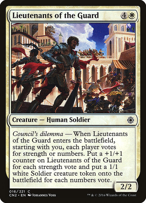 Lieutenants of the Guard [Conspiracy: Take the Crown] - Evolution TCG