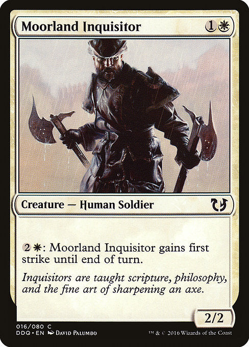 Moorland Inquisitor [Duel Decks: Blessed vs. Cursed] - Evolution TCG
