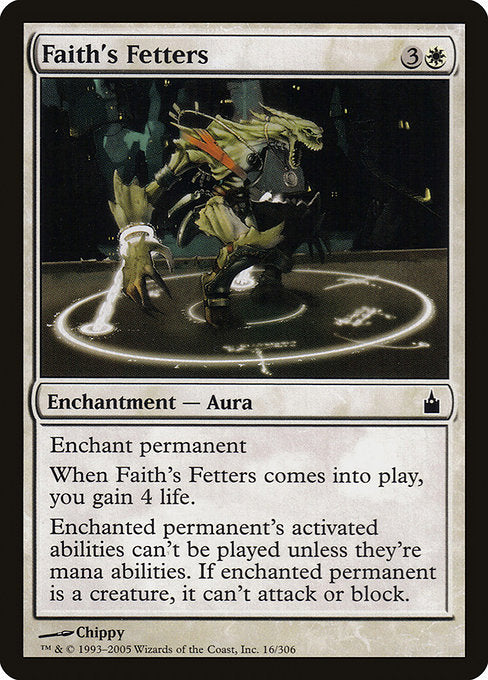 Faith's Fetters [Ravnica: City of Guilds] - Evolution TCG