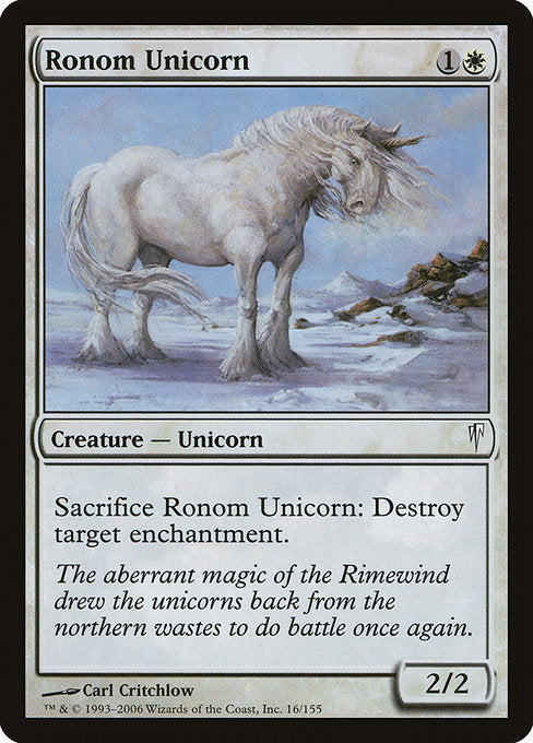 Ronom Unicorn [Coldsnap] - Evolution TCG