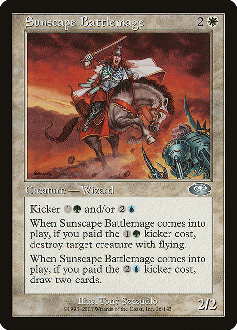 Sunscape Battlemage [Planeshift] - Evolution TCG