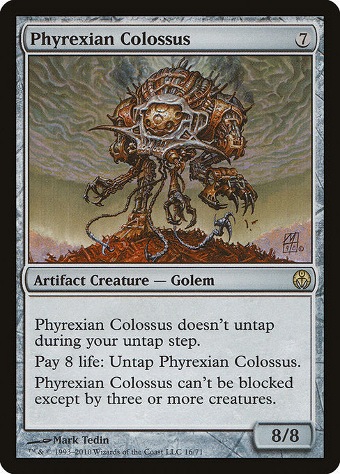 Phyrexian Colossus [Duel Decks: Phyrexia vs. the Coalition] - Evolution TCG