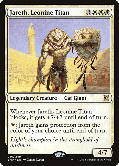 Jareth, Leonine Titan [Eternal Masters] - Evolution TCG