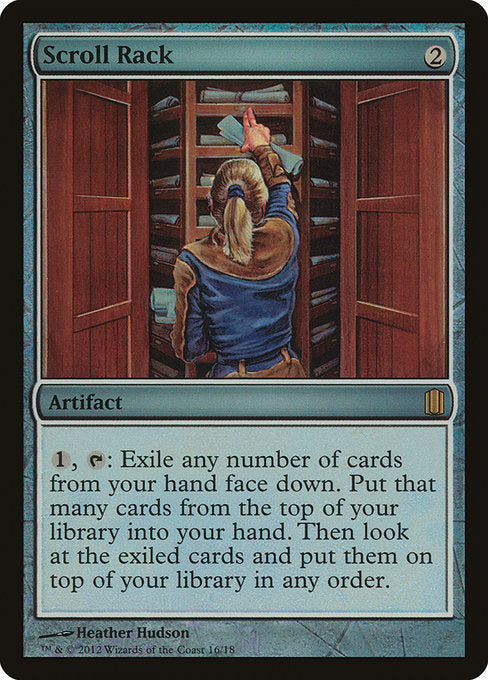 Scroll Rack [Commander's Arsenal] - Evolution TCG