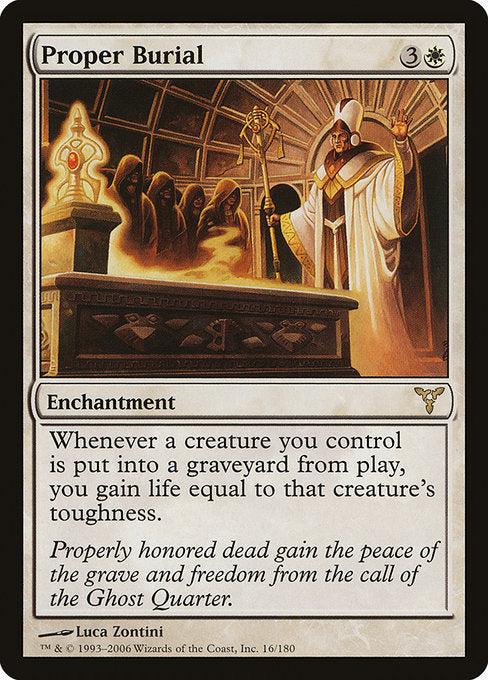 Proper Burial [Dissension] - Evolution TCG