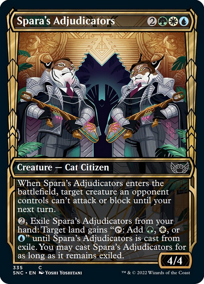 Spara's Adjudicators (Showcase Golden Age) [Streets of New Capenna] - Evolution TCG