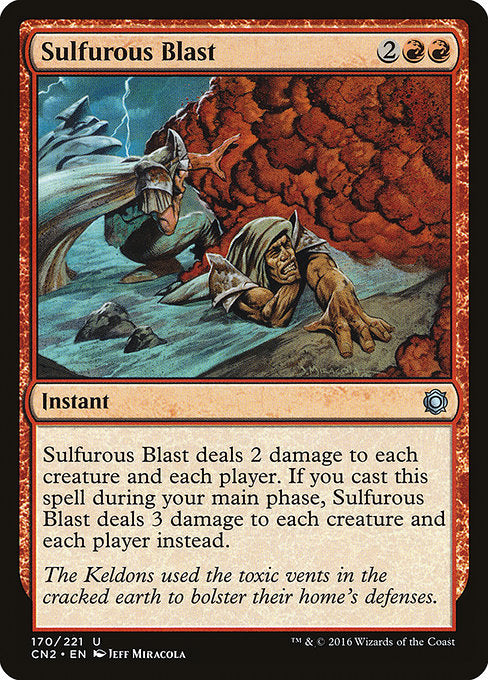 Sulfurous Blast [Conspiracy: Take the Crown] - Evolution TCG