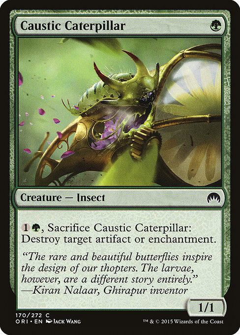 Caustic Caterpillar [Magic Origins] - Evolution TCG