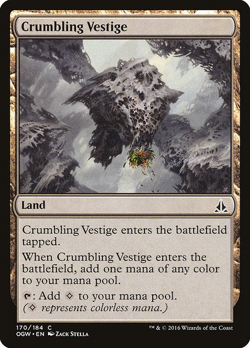 Crumbling Vestige [Oath of the Gatewatch] - Evolution TCG