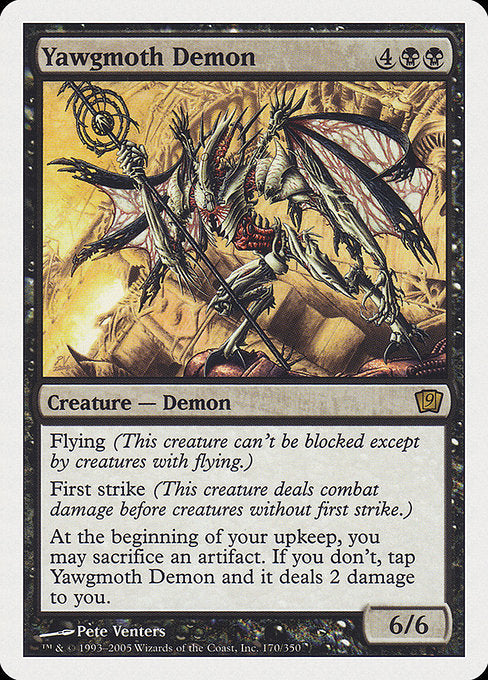 Yawgmoth Demon [Ninth Edition] - Evolution TCG