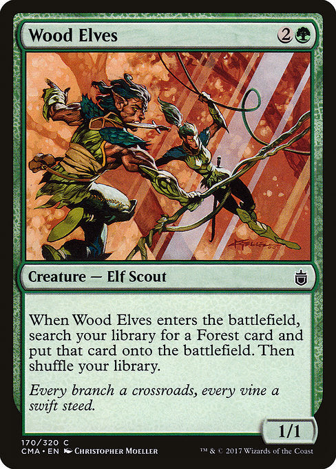 Wood Elves [Commander Anthology] - Evolution TCG