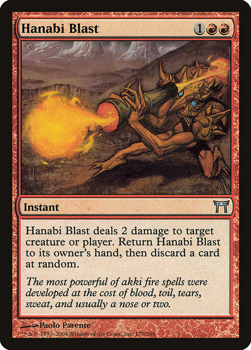 Hanabi Blast [Champions of Kamigawa] - Evolution TCG