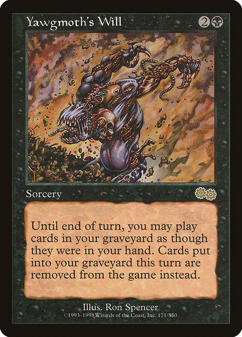 Yawgmoth's Will [Urza's Saga] - Evolution TCG