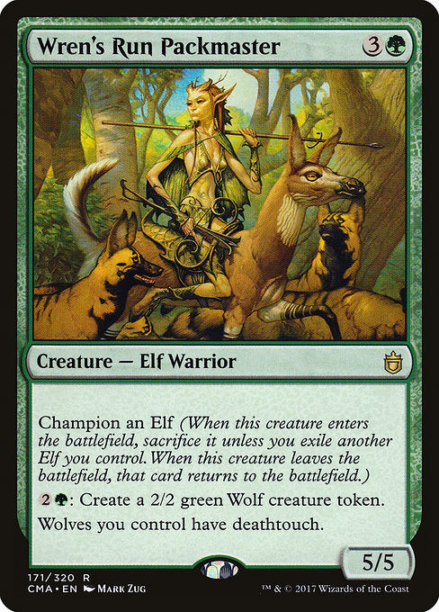 Wren's Run Packmaster [Commander Anthology] - Evolution TCG